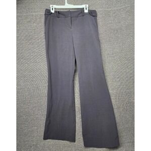 The Limited Cassidy Fit Dress Pants Womens 10 Charcoal Gray Wide Leg Trousers